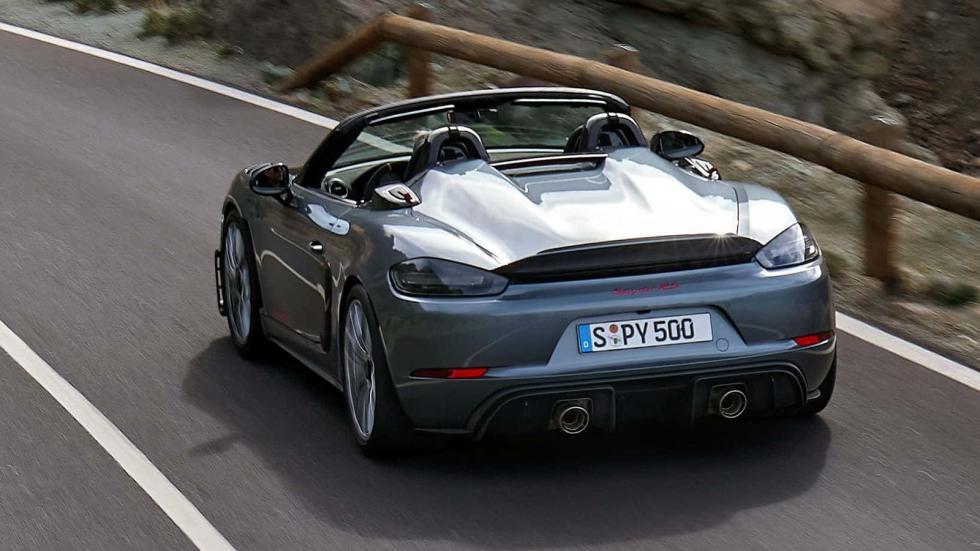 Νέα Porsche 718 Spyder RS: Με 500 άλογα, κάνει το 0-100 σε 3,4 δλ.