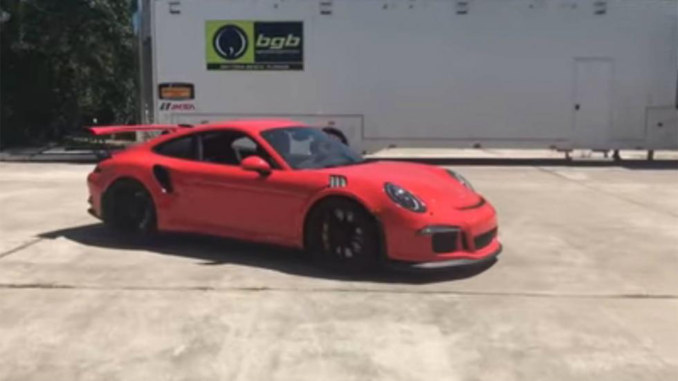 Αυτή είναι η πρώτη 911 GT3 RS με χειροκίνητο κιβώτιο