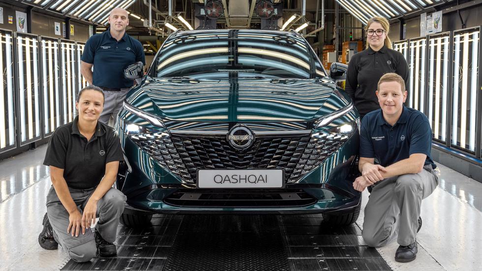 Ξεκίνησε η παραγωγή του ανανεωμένου Nissan Qashqai