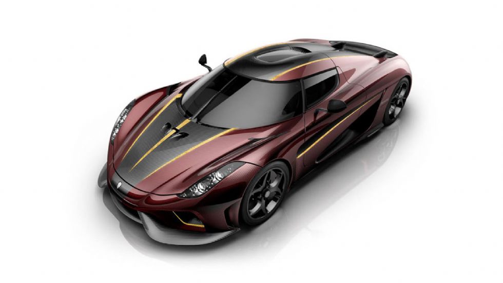 H Regera σε νέο χρώμα