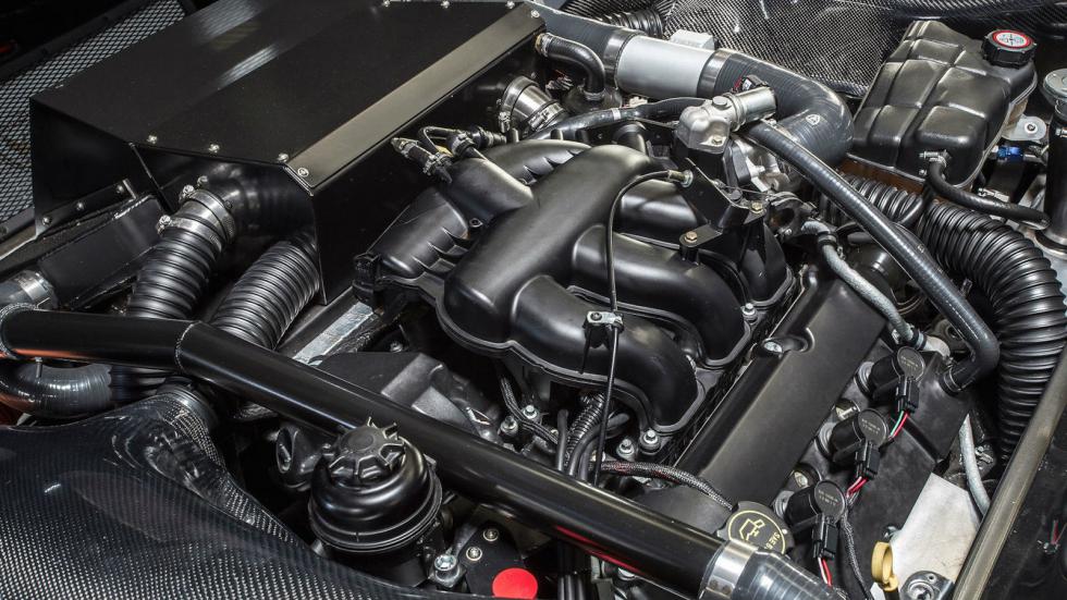 Ο V6 κινητήρας που προέρχεται από την Ford και αποδίδει 450 ίππους. 