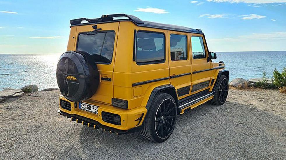 Ασυνήθιστη Mercedes G-Class σαν σχολικό (+video)