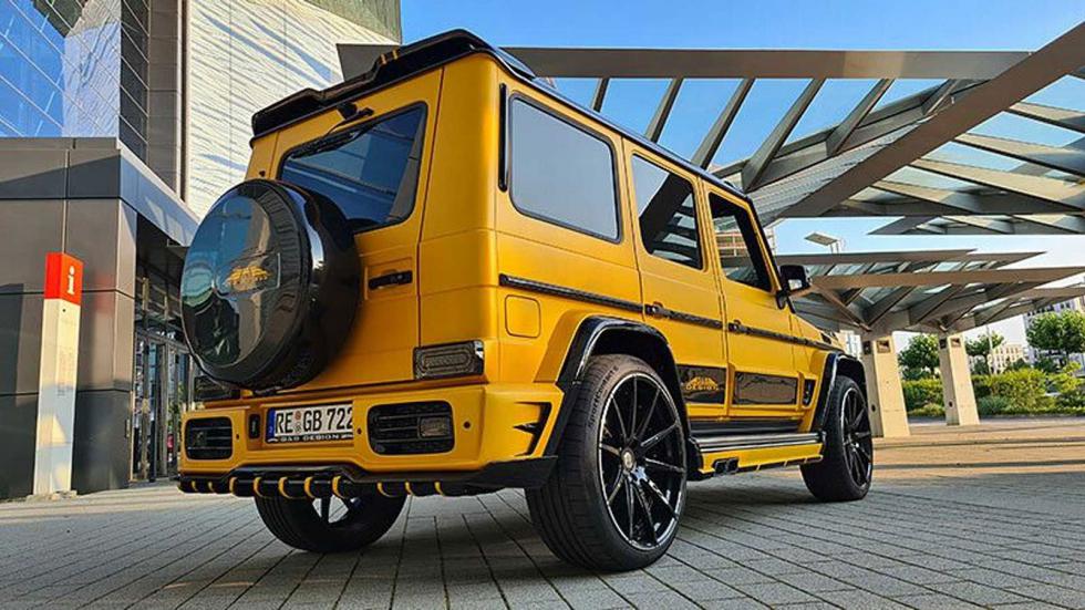 Ασυνήθιστη Mercedes G-Class σαν σχολικό (+video)