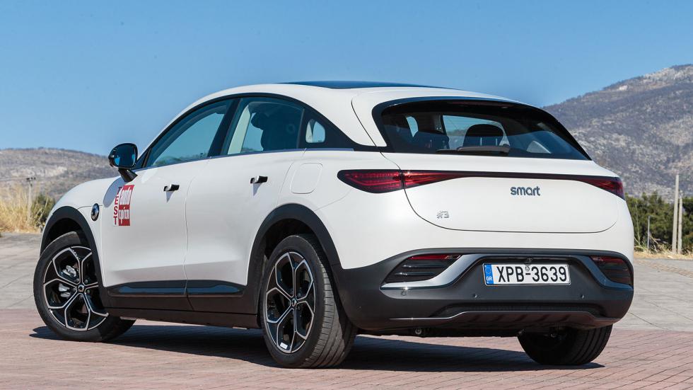 smart#3: Με κουπέ και σπορ συνολικά αισθητική.