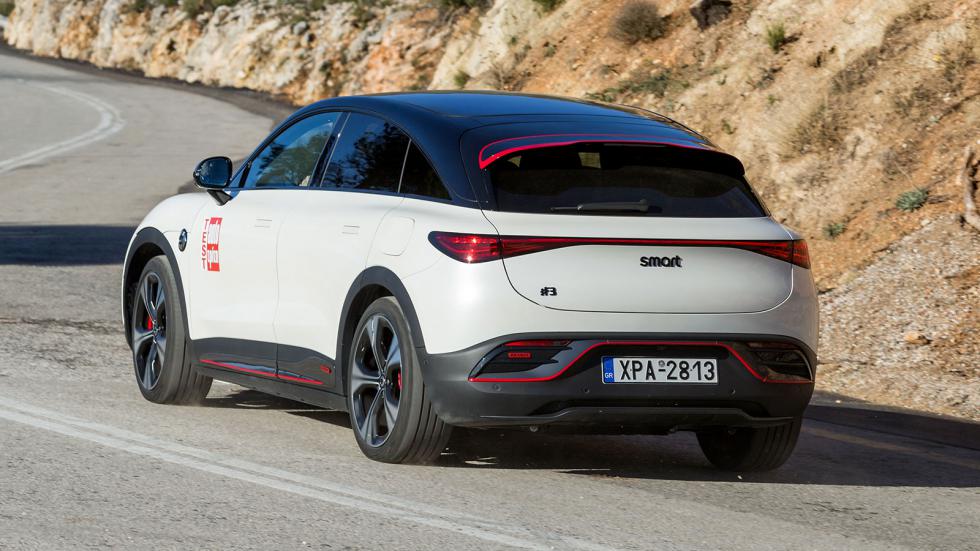 smart #3 Brabus: Το πιο γρήγορο και ασφαλές οικογενειακό SUV σε προσπέραση 