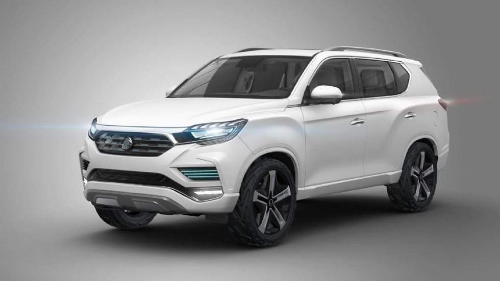 Το SsangYong LIV-2 Concept έκανε ντεμπούτο στο Παρίσι και θα αποτελέσει τη βάση για το νέας γενιάς Rexton, που θα αποκαλυφθεί του χρόνου.