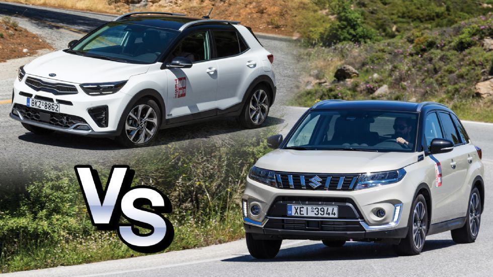Κia Stonic Vs Suzuki Vitara: Ποιο προσιτό μικρό SUV είναι καλύτερο; 