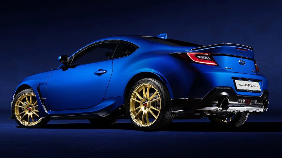 Νέο Subaru BRZ Touge με χρυσές OZ ζάντες και STI bodykit 