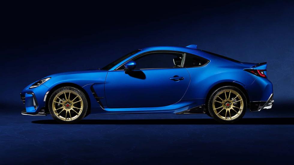 Νέο Subaru BRZ Touge με χρυσές OZ ζάντες και STI bodykit 
