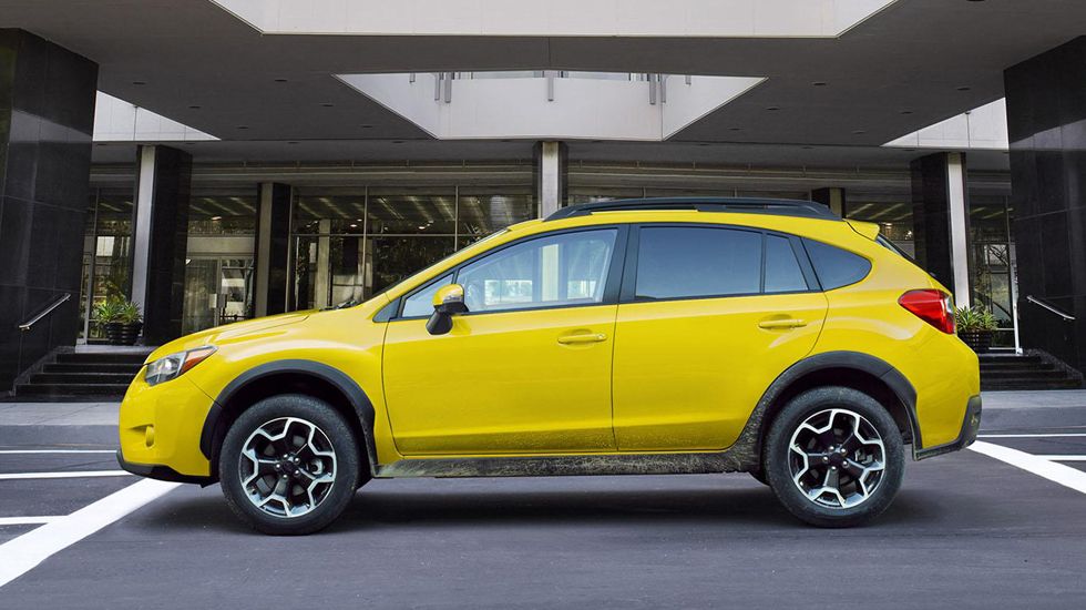 Το «συλλεκτικό» XV Crosstrek Special Edition «κάνει μπαμ» μέσω του χτυπητού, αποκλειστικού κίτρινου (Sunrise Yellow) χρώματός του. 