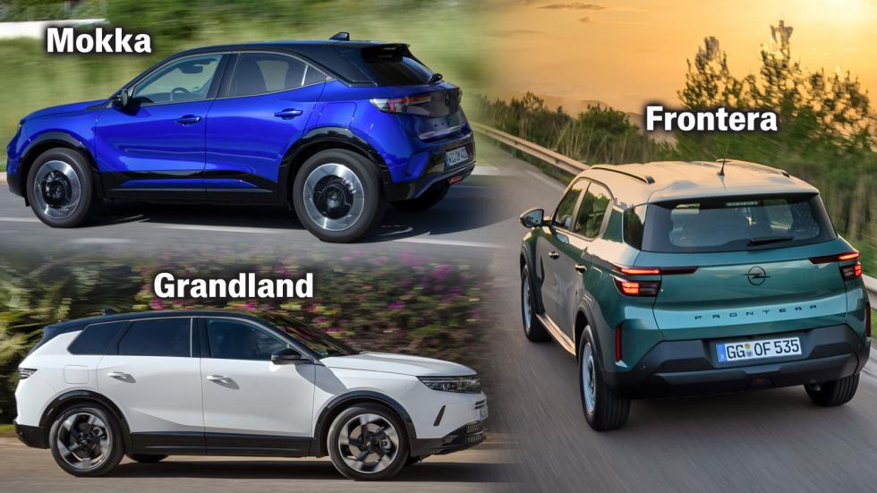 Τι νέο φέρνει η SUV γκάμα της Opel: Τα νέα Mokka, Frontera & Grandland