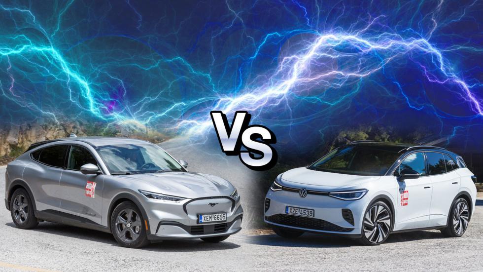 Ηλεκτρικές SUVάρες με 290+ άλογα: Ford Mustang Mach-E ή VW ID.4 GTX;
