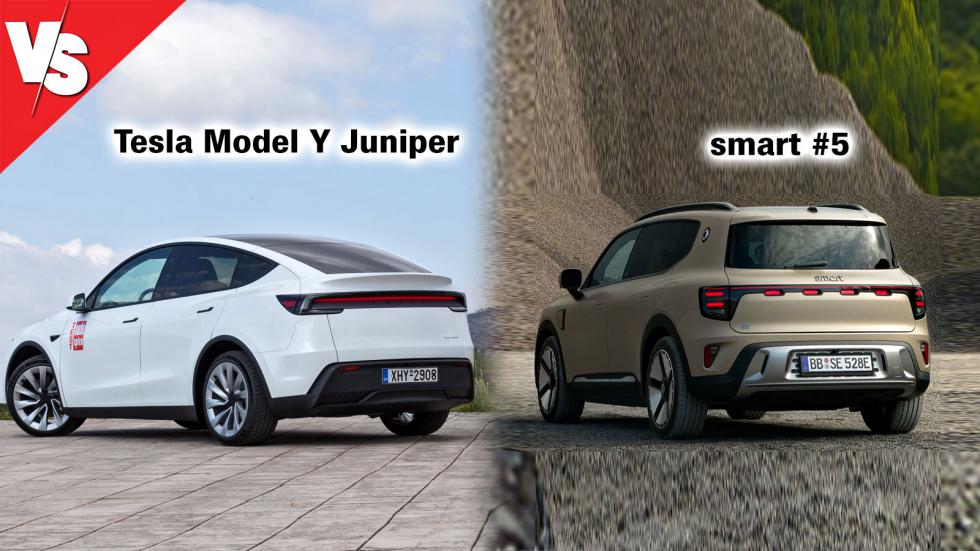 Ηλεκτρικές SUVάρες με χώρους & αυτονομία -smart #5 ή Tesla Model Y | autotriti.gr