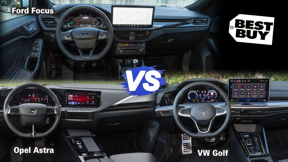 Ήπια υβριδικό Ford Focus, diesel Opel Astra ή VW Golf με 150 άλογα;