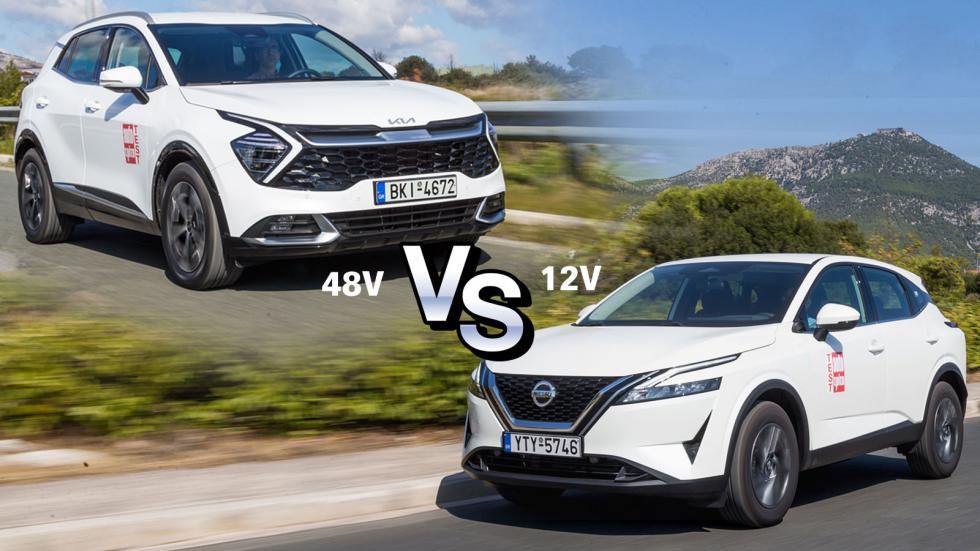 Super Συγκριτικό: Kia Sportage Vs Nissan Qashqai