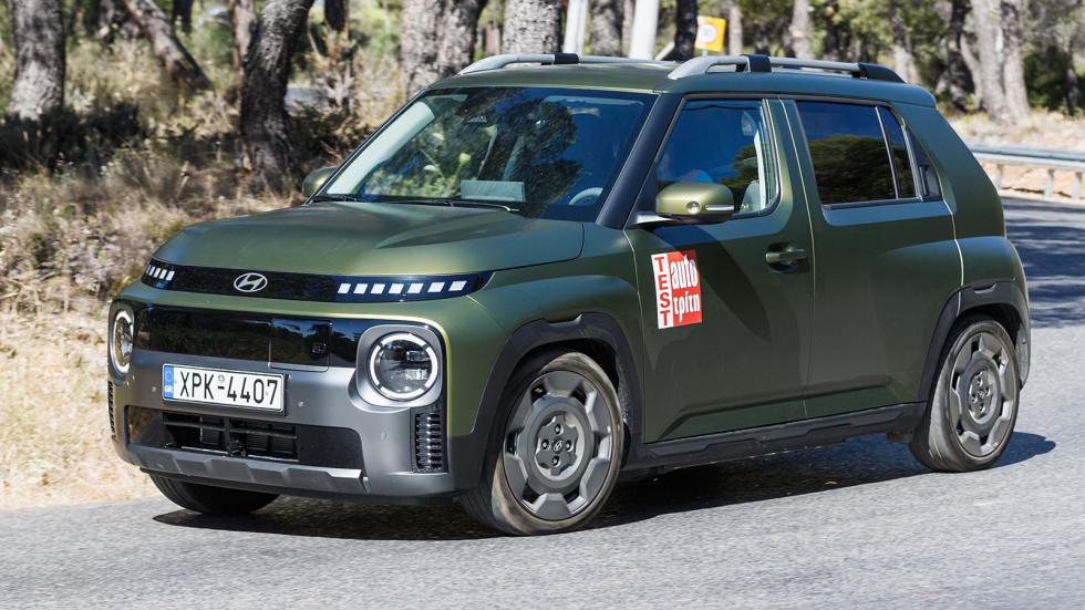 Πρώτη Δοκιμή: Νέο Hyundai Inster Cross - Το πιο περιπετειώδες Inster