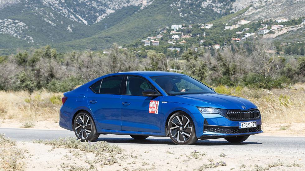 Δοκιμάζουμε την Sportline έκδοση του Skoda Octavia Grand Coupe