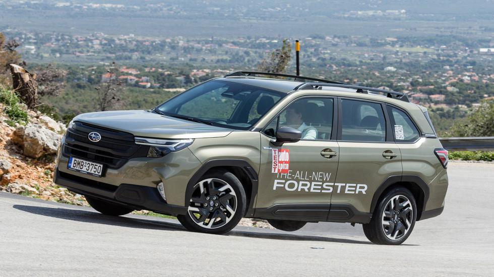 Δοκιμή: Νέο Subaru Forester e-Boxer | 4κίνητο & αυτόματο με 136 PS