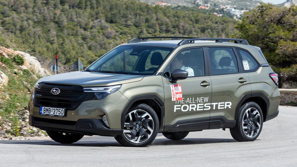 Δοκιμή: Νέο Subaru Forester e-Boxer | 4κίνητο & αυτόματο με 136 PS