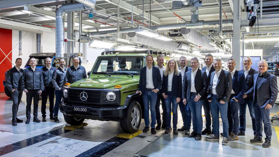 Η Mercedes γιόρτασε τις 500.000 G-Class με ρετρό μοντέλο!