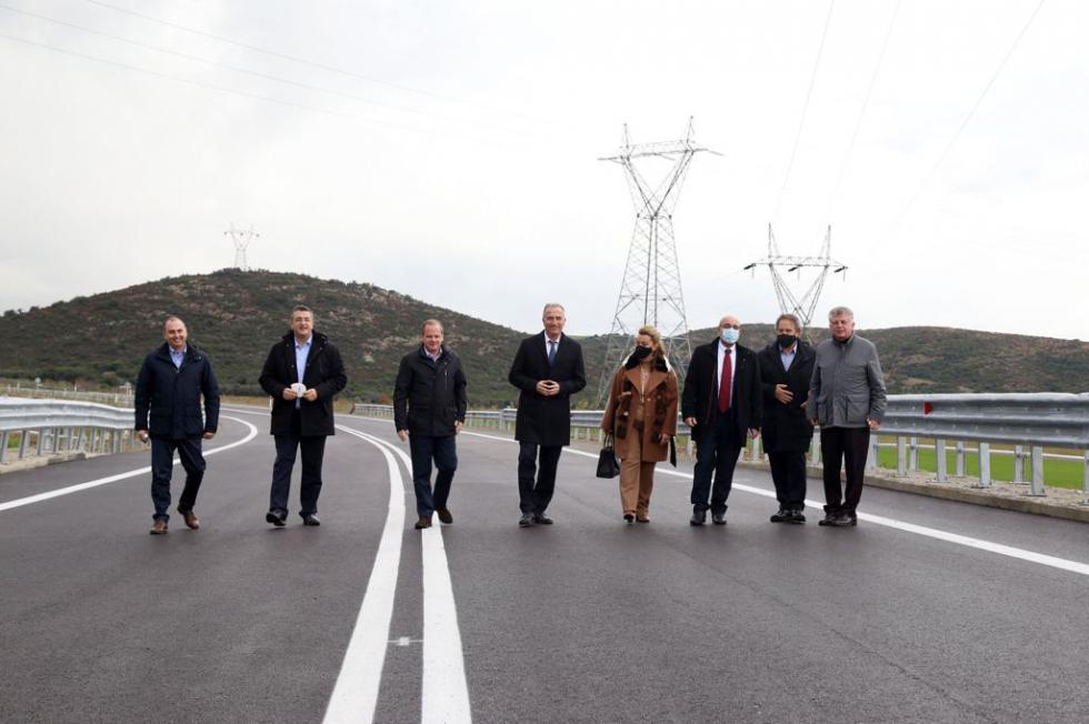  Στην κυκλοφορία τα πρώτα 5 χλμ. του δρόμου «Θέρμη - Γαλάτιστα»