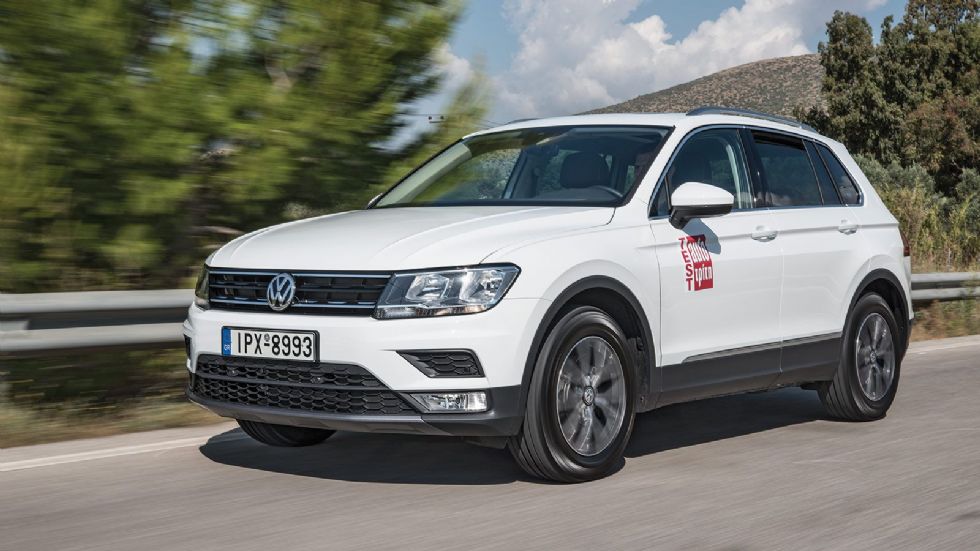 Δείτε τις τιμές και εκδόσεις του VW Tiguan.