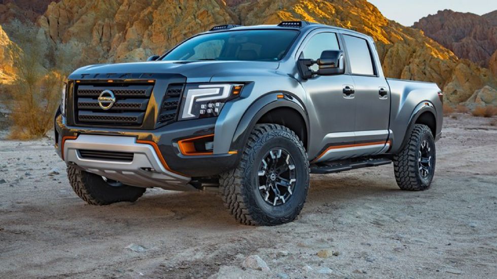 Το Titan Warrior είναι η απάντηση της Nissan στο Ford F-150 Raptor.