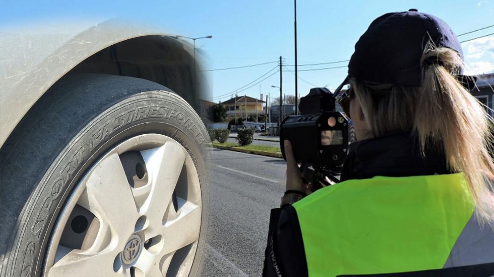 716 κλήσεις για ταχύτητα & 9 για φθαρμένα λάστιχα σε 1 μέρα