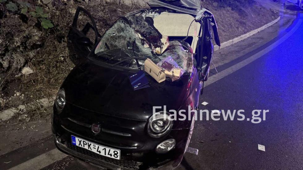 Χανιά: Νεκρή 35χρονη σε τροχαίο, κρίσιμες οι ώρες για τη φίλη της
