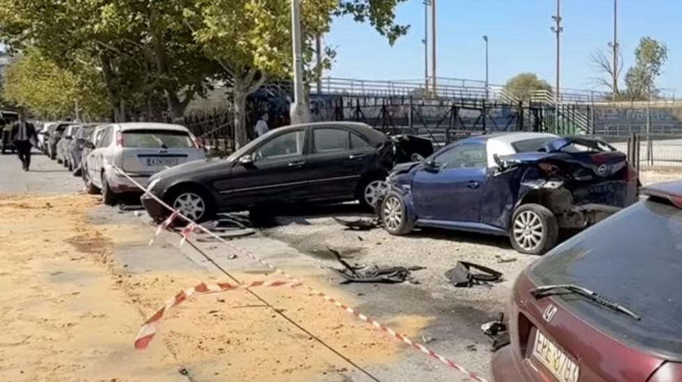 Θεσσαλονίκη: 31χρονος προκάλεσε ζημιές σε 4 σταθμευμένα αυτοκίνητα έξω από το Ποσειδώνιο