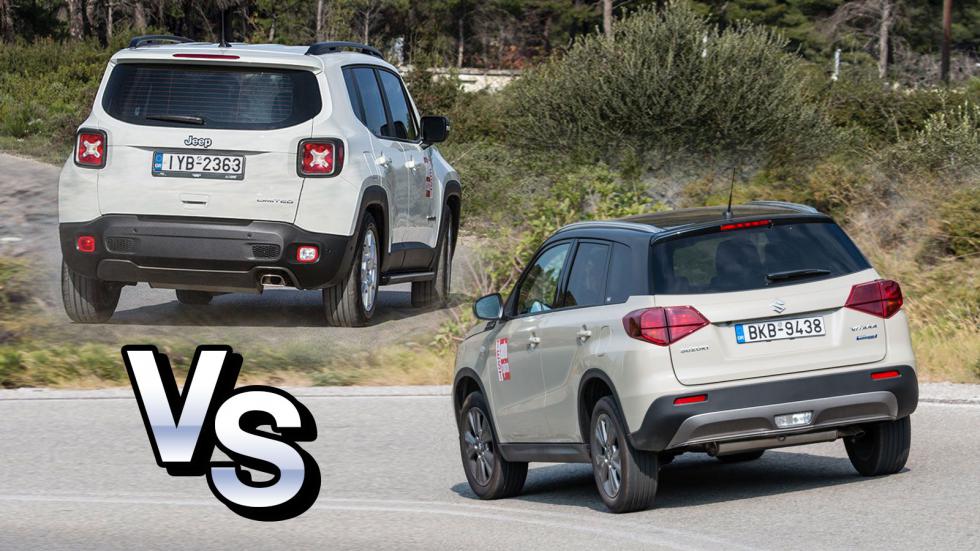 «Αγρίμια» SUV για όλες τις χρήσεις: Jeep Renegade ή Suzuki Vitara;