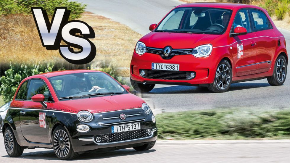 Fiat 500 VS Renault Twingo