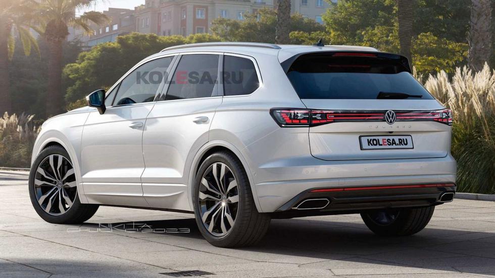 Το ανανεωμένο VW Touareg αποκαλύπτεται σε ανεπίσημα σχέδια