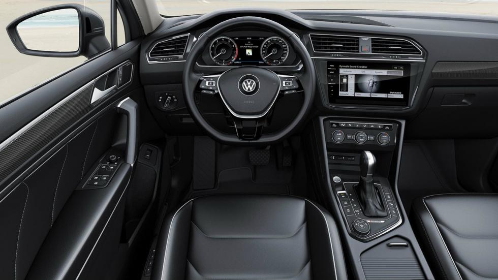 Οι πρώτες εικόνες για το VW Tiguan Allspace, που αποκαλύπτουν τόσο το εξωτερικό όσο και το εσωτερικό του. 