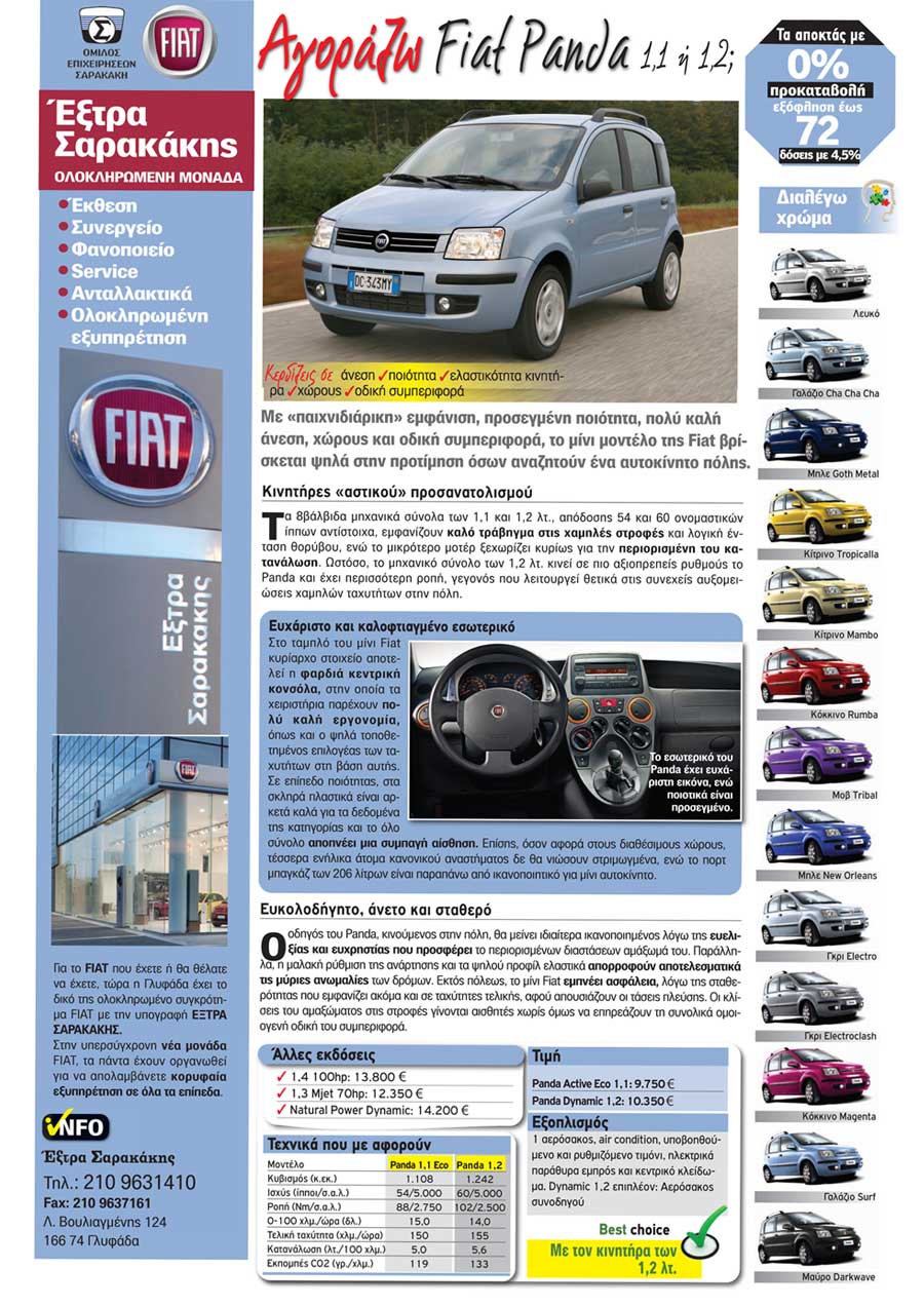 fiat panda Fiat Panda: ����� �� ���� ����� �����������  27/4/2010 - �� ������������� ��������, ���������� ��������, ���� ���� �����, ���� ������ �����������  ������ ��� ������ ����� �����������, �� ���� ���������� ������� ��� Fiat, ����������� �� ��������� ���� ���� ��������� ���� ��������� ��� ����������