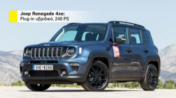 Jeep Renegade: Το μόνο SUV πόλης βενζίνης με πάνω από 200 άλογα