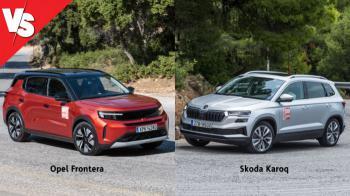 Opel Frontera ή Skoda Karoq; Συγκρίνουμε 2 από τα πιο ευρύχωρα οικογενειακά SUV