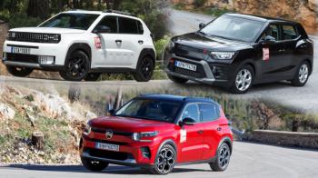SUV στα 18.000 ευρώ: Πού ξεχωρίζουν τα Citroen C3, Fiat Grande Panda & KGM Tivoli;