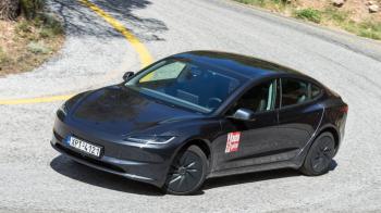 Δοκιμή Tesla Model 3 με 283 άλογα