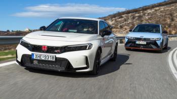 Honda Civic Type R με 329 PS Vs Hyundai Ioniq 5 N με 650 PS