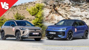 Στα ίδια λεφτά, full υβριδική Toyota Corolla Cross ή mild hybrid VW T-Roc;