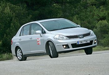 Δοκιμάζουμε το νέο Nissan Tiida 1,6 4d