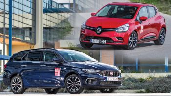 Πρώτες δοκιμές: Νέο Renault Clio & Fiat Tipo SW