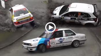 Video: Όταν όλοι πάνε ευθεία η BMW E30 στρίβει με ανάποδα