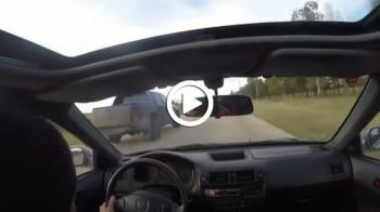 Video: Honda Civic VTi αρπάζεται με «αγροτικό» VW Amarok V6