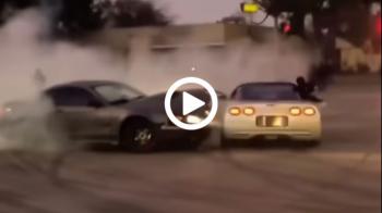 VIDEO: Κατσαπλιάδες θέλουν μαγκιές, μα ρημάζουν Mustang & Corvette