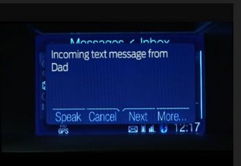 Ford: Σύστημα που «διαβάζει» τα SMS