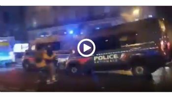 VIDEO: Καραμπόλα αστυνομικών αυτοκινήτων στη Γαλλία