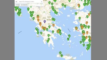 Χάρτης: Που φορτίζω ηλεκτρικό στην Ελλάδα;