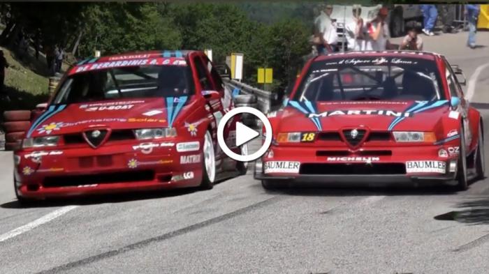 Alfa Romeo 155: Ατμόσφαιρα στις 12.000 σ.α.λ. ή turbo με 550 άλογα;